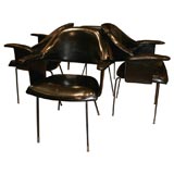 Jacques Quinet Arm Chairs
