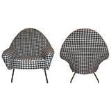 Joseph Andre Motte Arm chairs