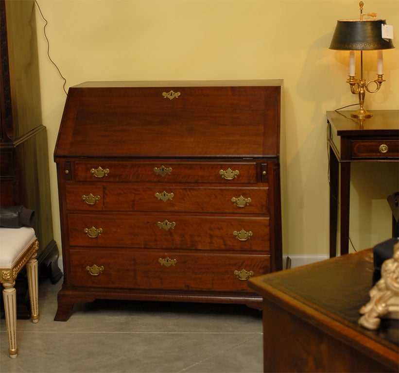 18th Century Walnut Bureau