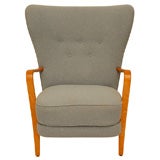 Upholstered Dux Arm Chair
