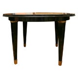 Art Deco style lacquered table by Jansen