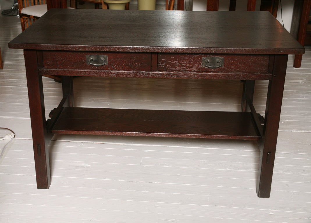 Desk/Library Table by L. &J.G.  Stickley
