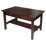 Antique Desk/Library Table by L. &J.G.  Stickley
