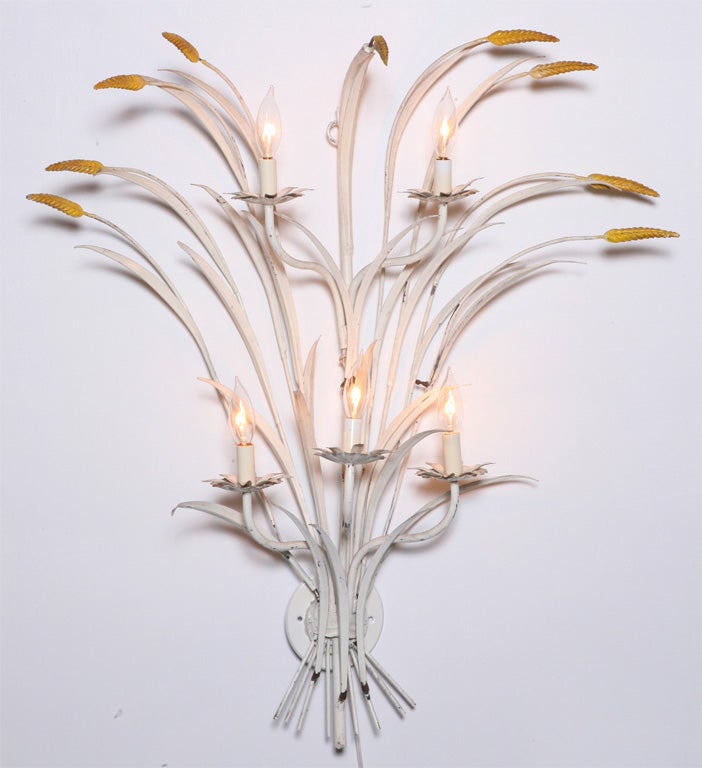 Pair of Hollywood Regency Style Sconces