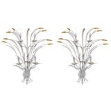 Pair of Hollywood Regency Style Sconces