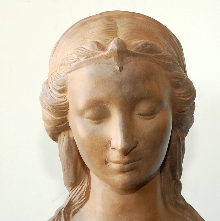 Renaissance Style Italian Bust In Excellent Condition In Los Angeles, CA