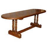 Antique French oak farm table