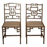 Chinoiserie Side Chairs