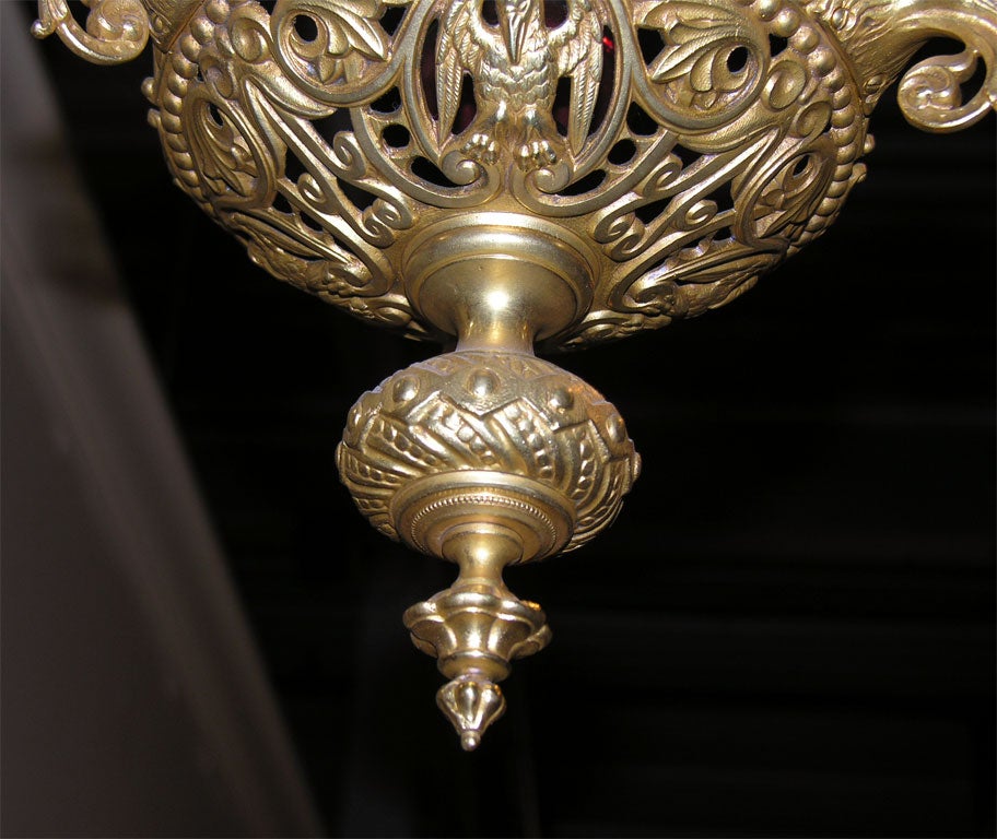 Napoleon III Gilt Bronze Lantern 2
