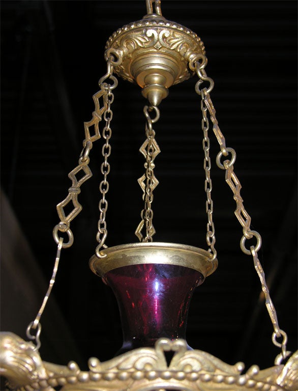 Napoleon III Gilt Bronze Lantern 5