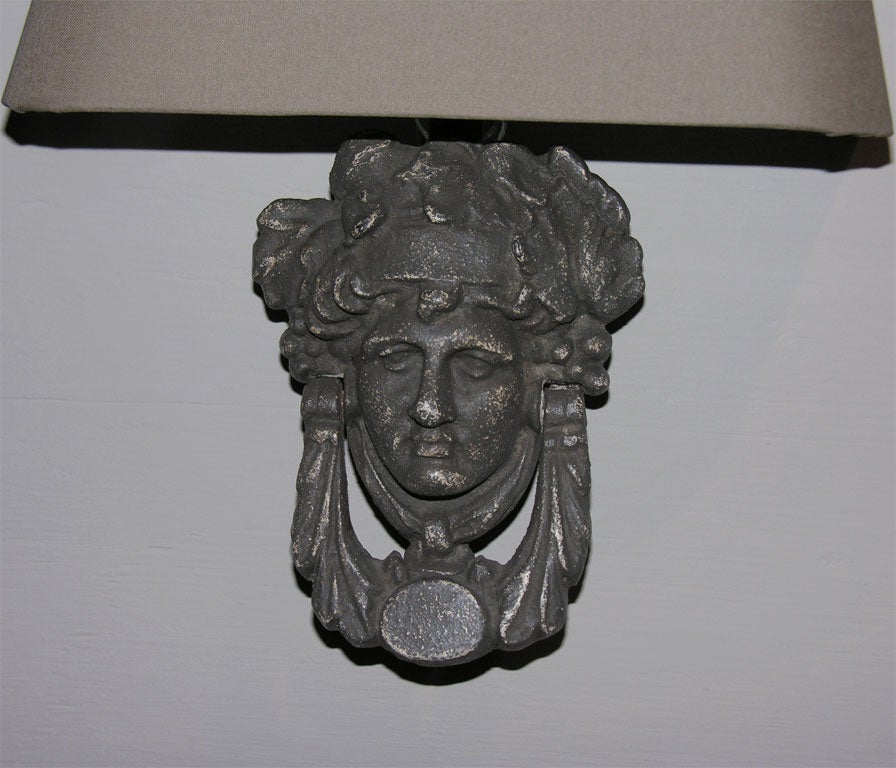 Iron Sconces made with Antique Architectural Parts