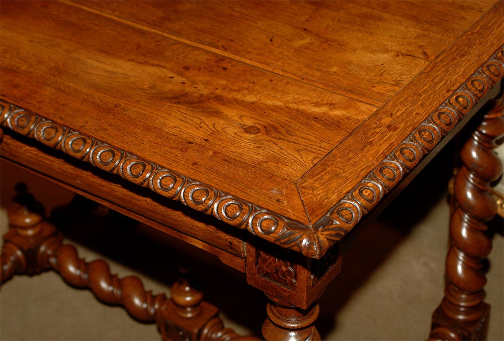 Wood Baroque Oak Table
