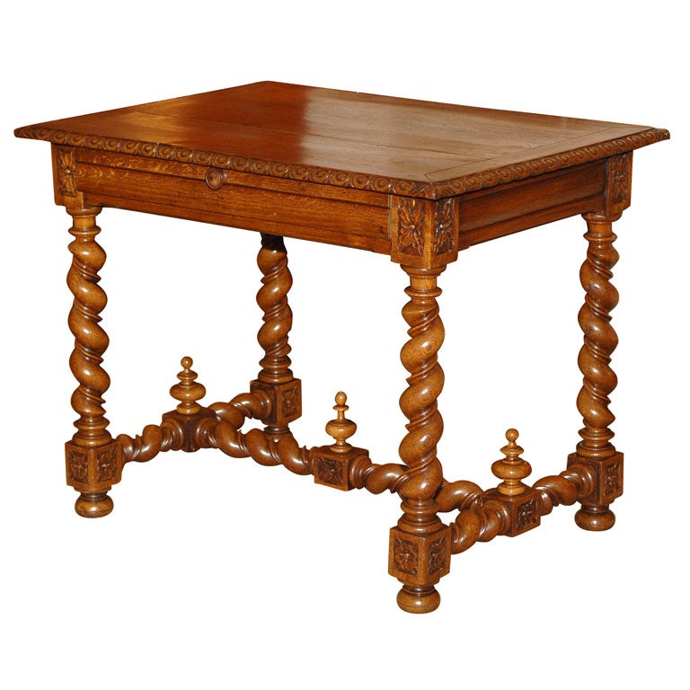 Baroque Oak Table