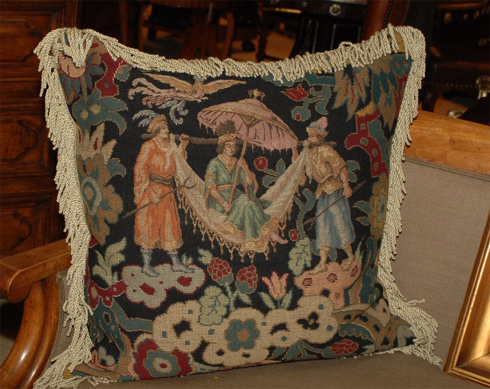 Pair of Tapestry PIllows 4