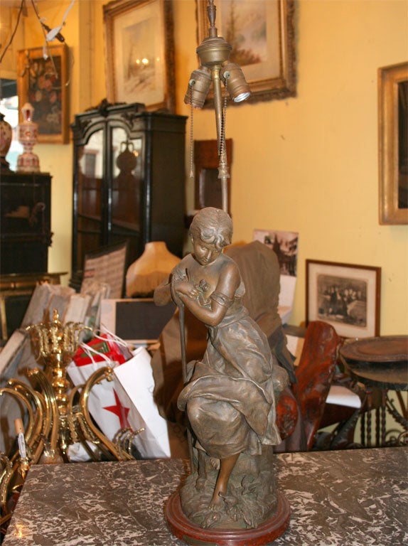 Figural Lamp