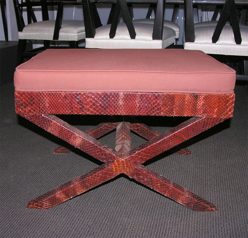 Late 20th Century Pair of Vintage Stools For Sale