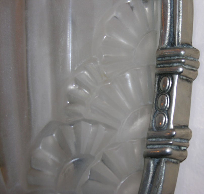 20th Century Pair of Art Deco Wall Sconces