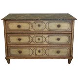 Italian painted commode