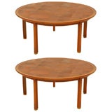 Leather Dunbar Tables