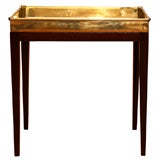 Brass Tray Table