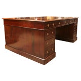 Antique English Partners Desk