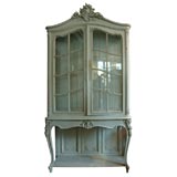 Regence Style Painted French Bibliotheque