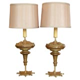 Pair of 19thC Italian Urn Lamps