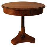 Oval Italian drinks table