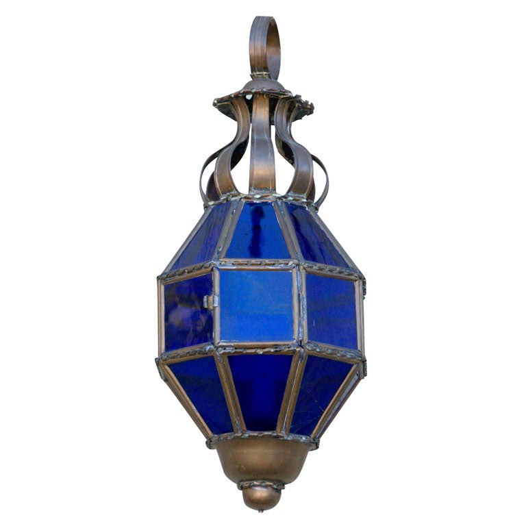 French Hanging Lantern For Sale