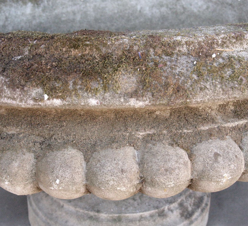 English Low Circular Planter