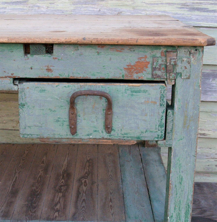 20th Century Work Table/Potting Bench For Sale