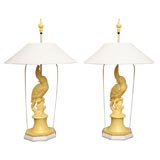 Pair of 50's Parrot Lamps