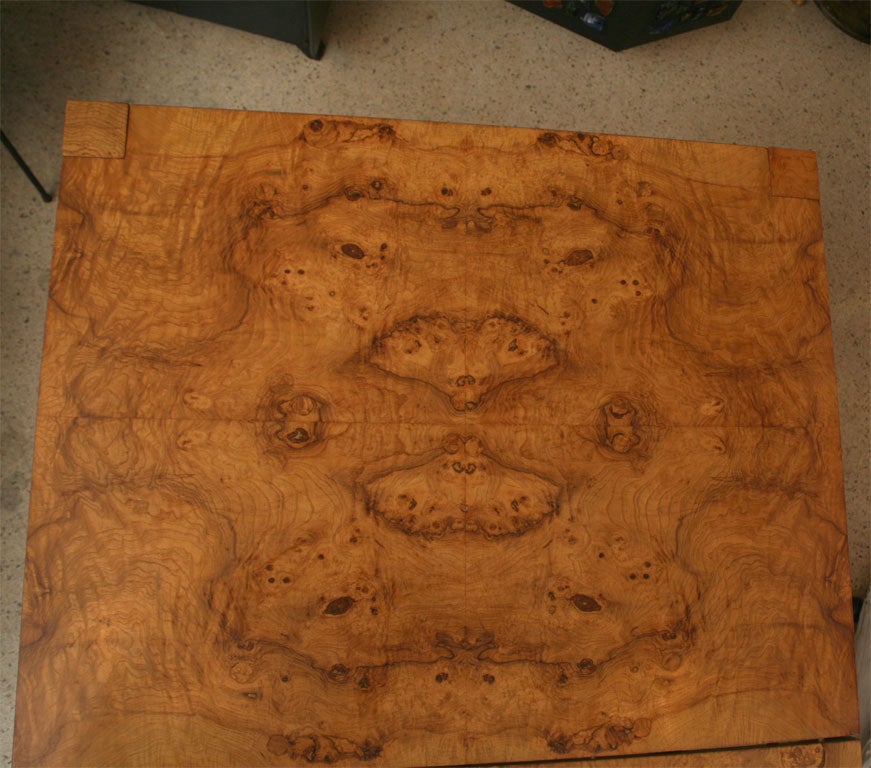 Milo Baughman Burlwood Dining Table 4