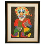 Lithographie de Karel Appel
