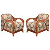 Pair of  French Deco Chairs