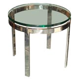 1960's/70's Round Chrome Tables