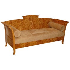 Grand Scale Biedermeier Settee