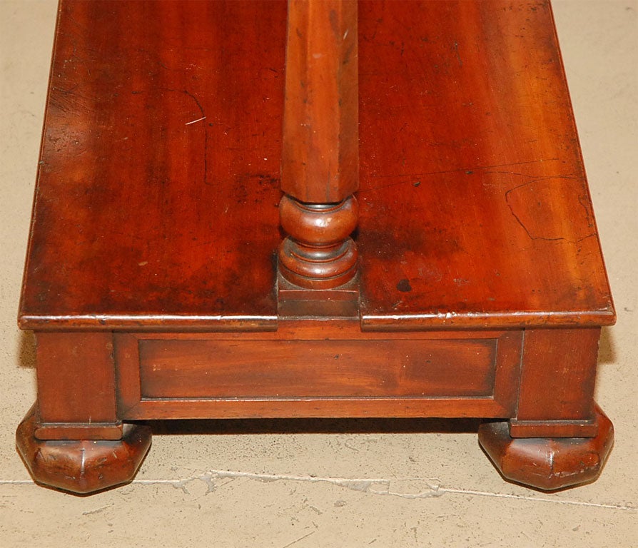 Mid 19th Century Mahogany Three-Tiered Butler's Trolley 2