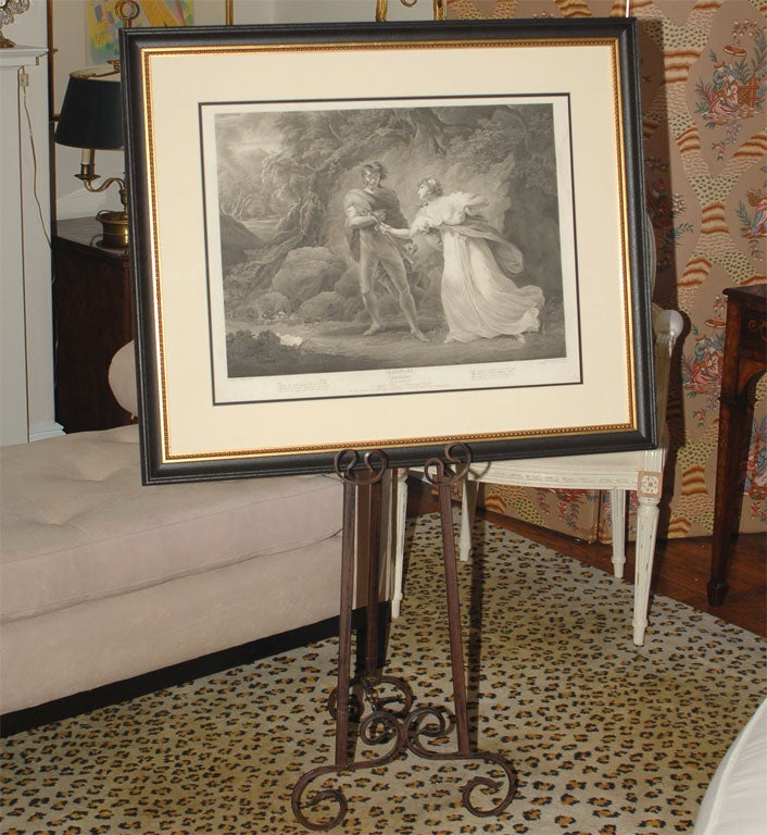 Shakespeare Print "Cymbeline"  Act III,  Scene IV