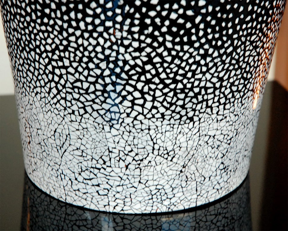 Pair of vases in the style of Dunand 2
