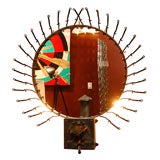 Eclectic Backlit Mirror