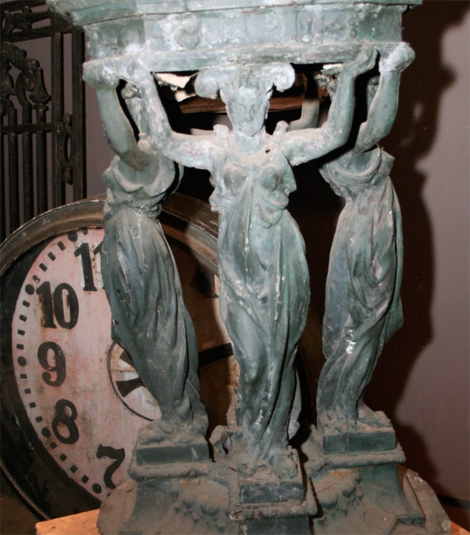 French Early 20th century life size  model of the Wallace Fountain For Sale
