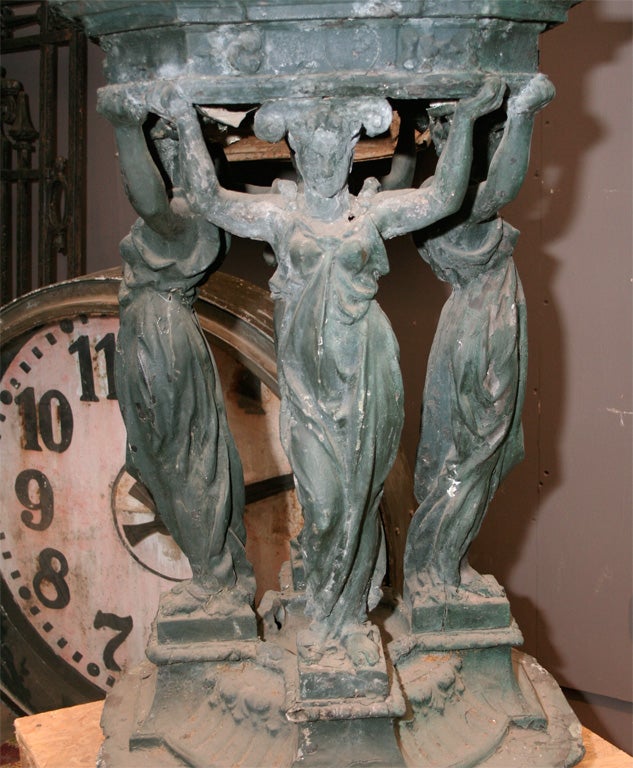 20th Century Early 20th century life size  model of the Wallace Fountain For Sale