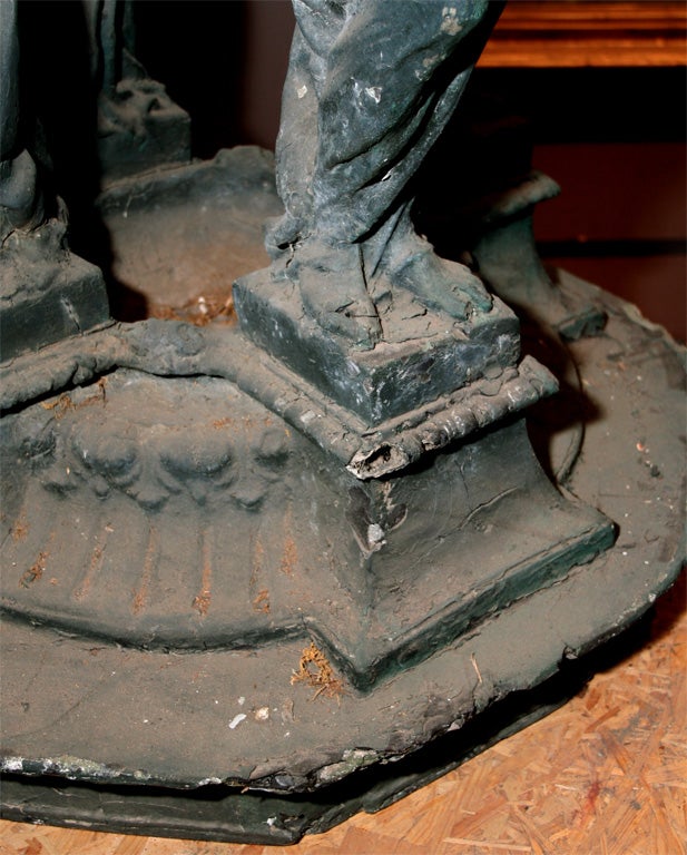 Early 20th century life size  model of the Wallace Fountain For Sale 3