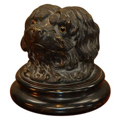 19th Century Dog Form Inkwell