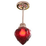 Flame Red Ceiling Pendant, Be my Valentine reduced from $1100 to $800 restored