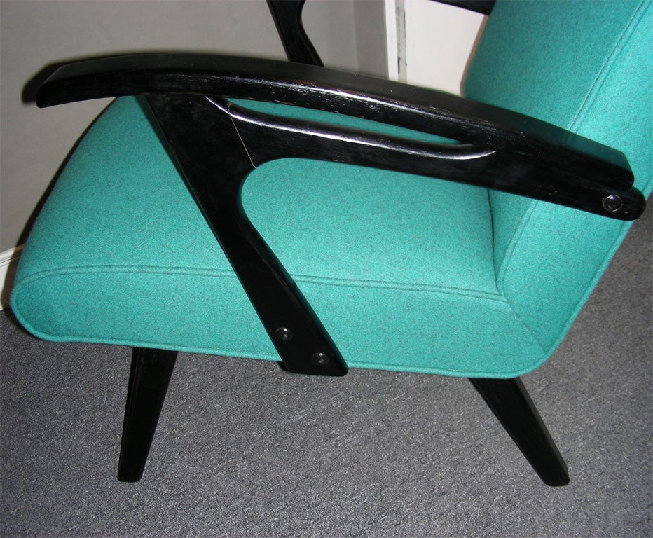 Two 1960s Armchairs by Etienne Henri Martin For Sale 1