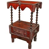 Late 19th Century American Folk Art Two Tier Table