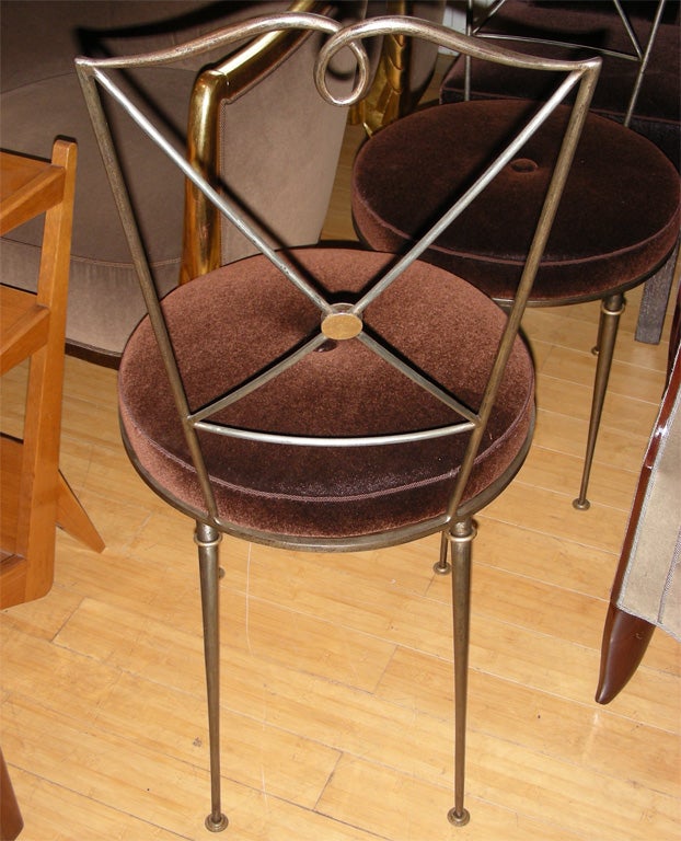 Four 1940s Chairs by Raymond Subes For Sale 1