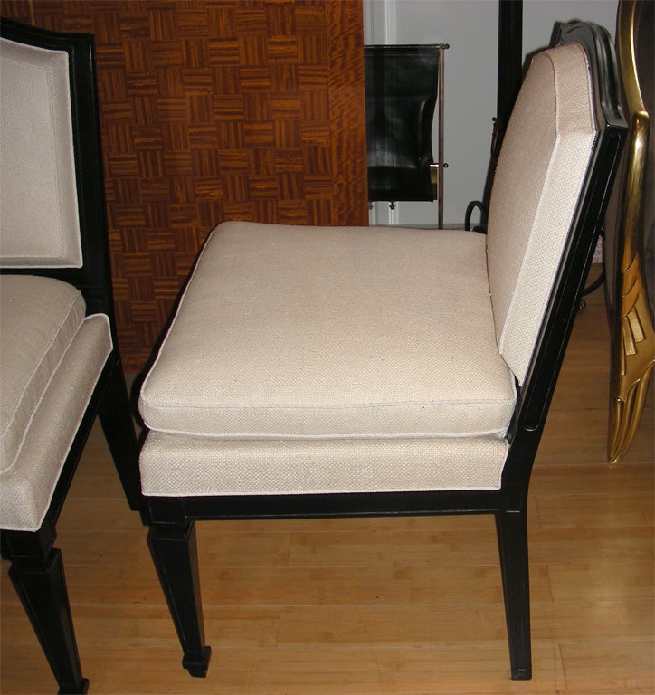 Mid-20th Century Two 1935 Easy Chairs in the Style of Jean-Michel Frank For Sale